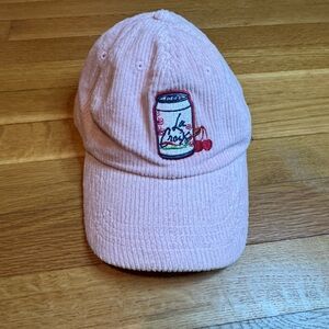 LaCroix Pink Corduroy Hat